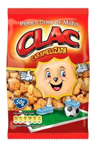 CLAC PIPOCA CARAMELIZADA UN 50G
